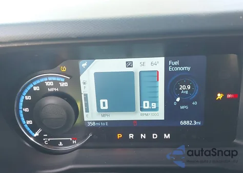 2024 Ford Bronco Outer Banks from USA, damaged, VIN 1FMDE8BH1RLA75690